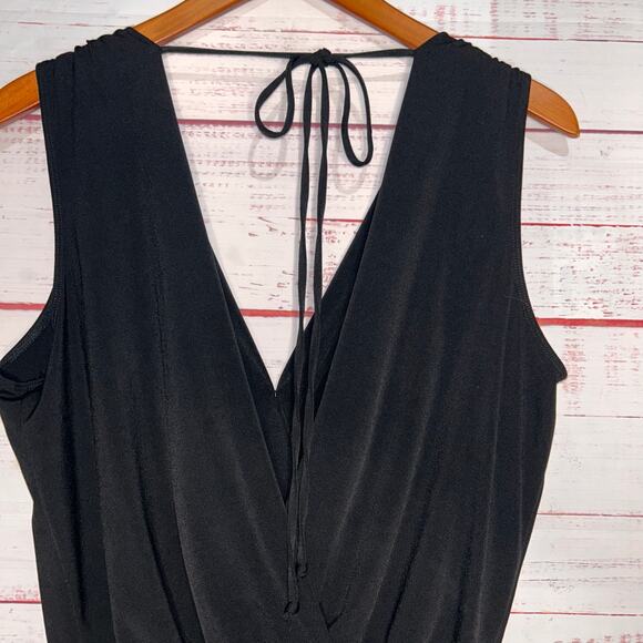 BCBGeneration Deep Plunge Neckline Tie Back Bodysuit | Women's Small - Picture 9 of 10